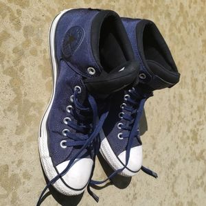 All Star Coverse Navy Blue Size 9